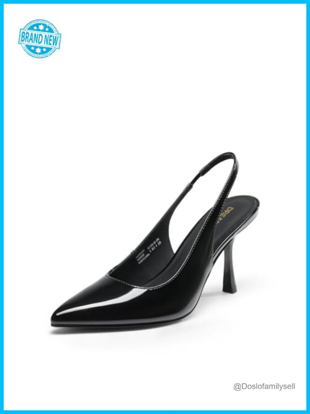 Slingback High Heels Pointed Toe Stiletto Pumps